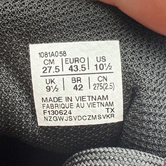 Asics Mens SnapDown 4 Wrestling Shoes US 10.5 M EU 43.5 Black White NIB - Picture 13 of 13